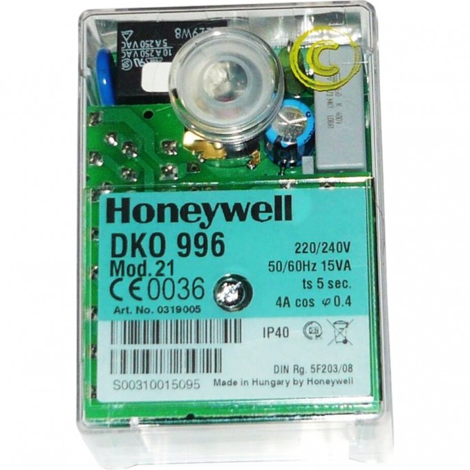 Блок управления горением HONEYWELL DKO 996 HL-0068