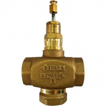 Клапан трехходовой линейный большой HONEYWELL V5833A2092, PN16, DN25, 1 1/2", Kvs 10, 6,5мм, 2…130 °C Клапан трехходовой линейный большой HONEYWELL V5833A2092, PN16, DN25, 1 1/2", Kvs 10, 6,5мм, 2…130 °C