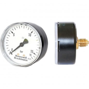 Манометр HONEYWELL Braukmann M38K (М)-A16 к D04, HS10S, D15S/P, шкала 0-16 бар