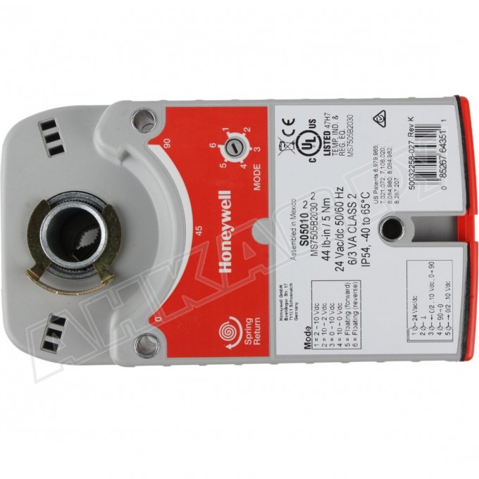 Привод заслонки S05010 HONEYWELL HL-0722