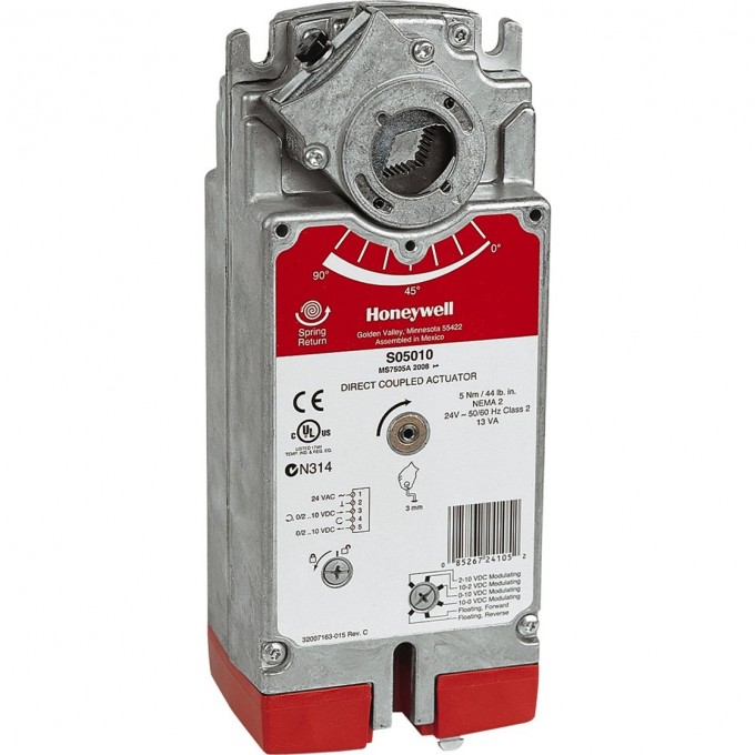 Привод заслонки S20010-SW2 HONEYWELL HL-0735